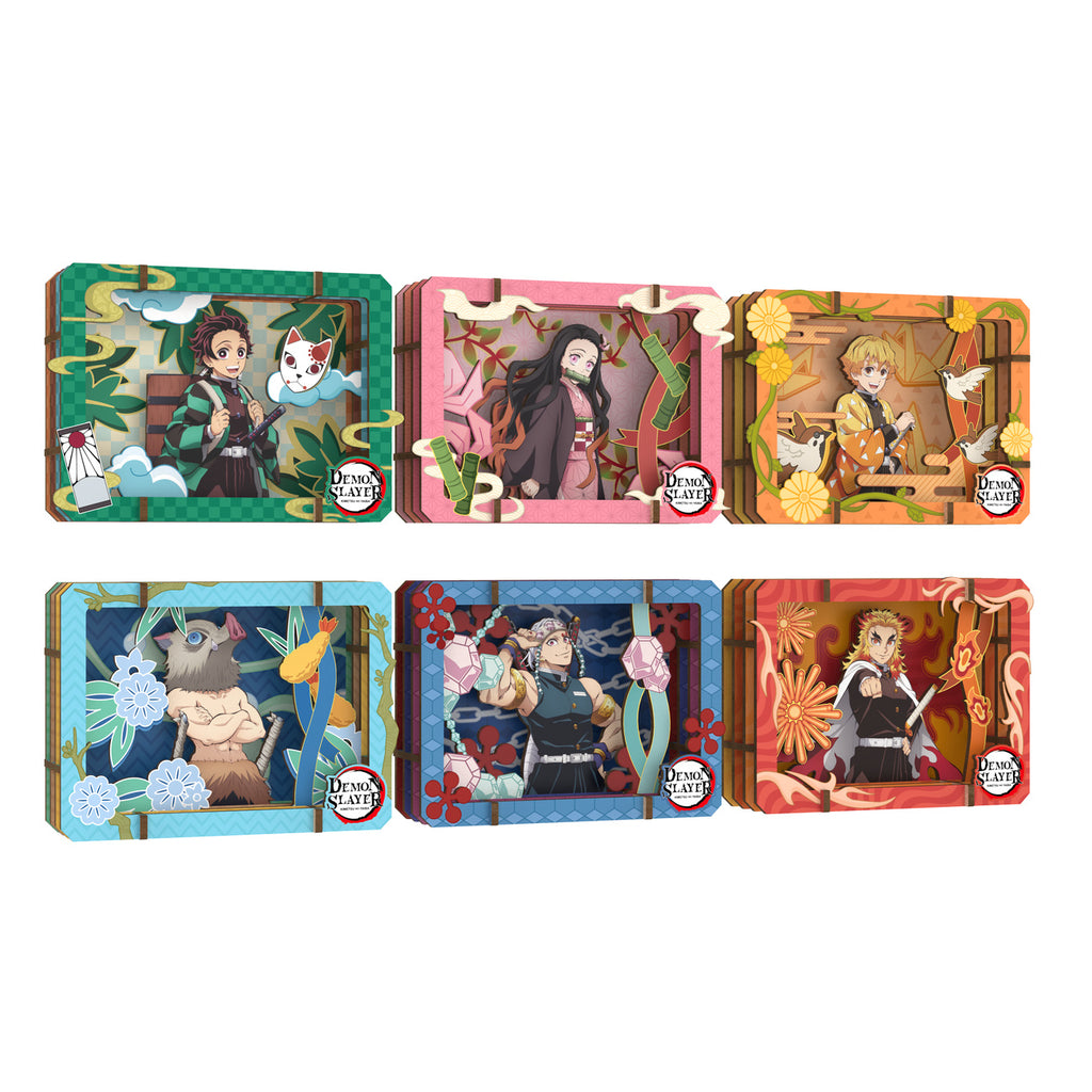Immagine del prodotto Demon Slayer - Journey Together Wooden Gallery 3D Mystery Quadro in legno Display da 6