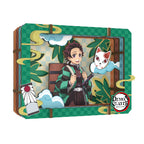 Immagine del prodotto Demon Slayer - Journey Together Wooden Gallery 3D Mystery Quadro in legno Display da 6