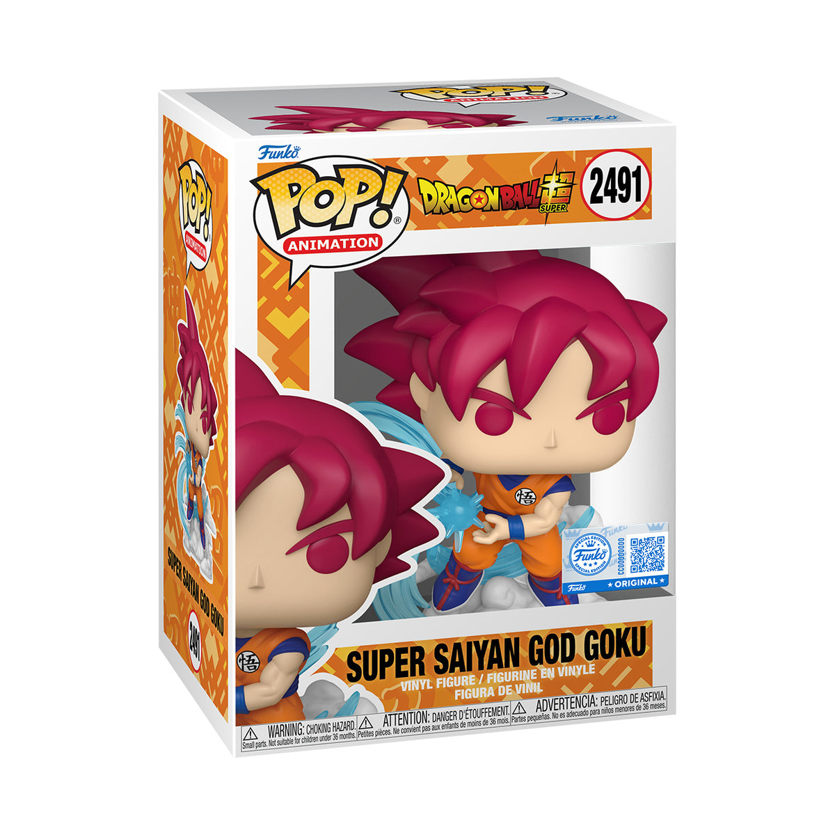 Immagine del prodotto Dragon Ball Super - Funko Pop! Goku Super Saiyan God esclusiva